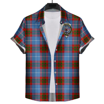 Spalding Tartan Hawaiian Shirt with Family Crest