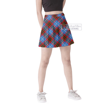 Tartan Vibes Clothing Spalding Tartan Women's Plated Mini Skirt