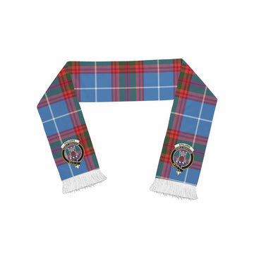 Tartan Vibes Clothing Spalding Tartan Ruffneck Scarf with Family Crest