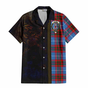 Spalding Tartan Family Crest Hawaiian Shirt Alba Gu Brath Be Brave Lion Ancient Style Kid - Tartan Vibes Clothing