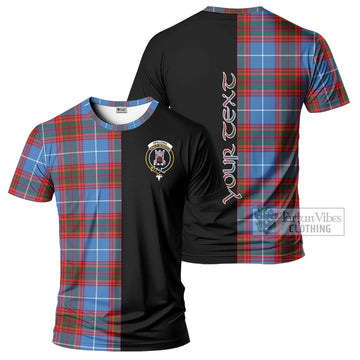 Spalding Tartan T-Shirt with Family Crest and Half Of Me Style Kid's Shirt - Tartan Vibes Clothing