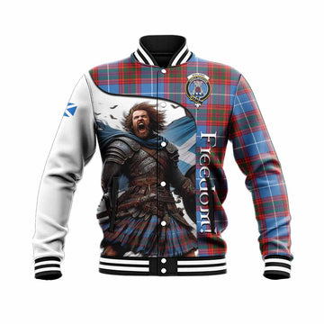 Spalding Crest Tartan Baseball Jacket Inspired by the Freedom of Scottish Warrior Unisex - Tartan Vibes Clothing