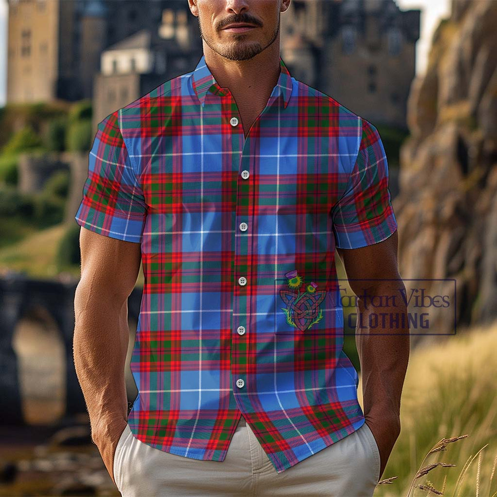 Spalding Tartan Cotton Hawaiian Shirt Kid - Tartan Vibes Clothing