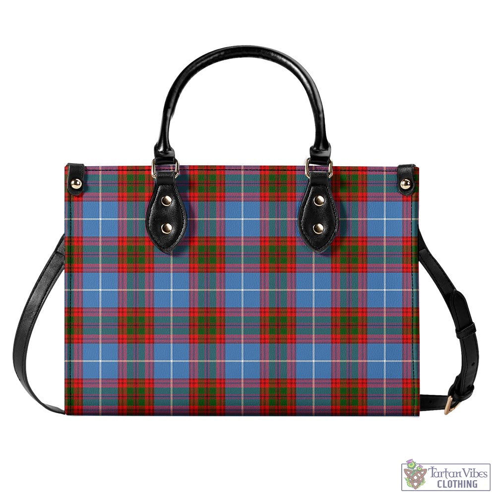 Spalding Tartan Luxury Leather Handbags L - Tartan Vibes Clothing