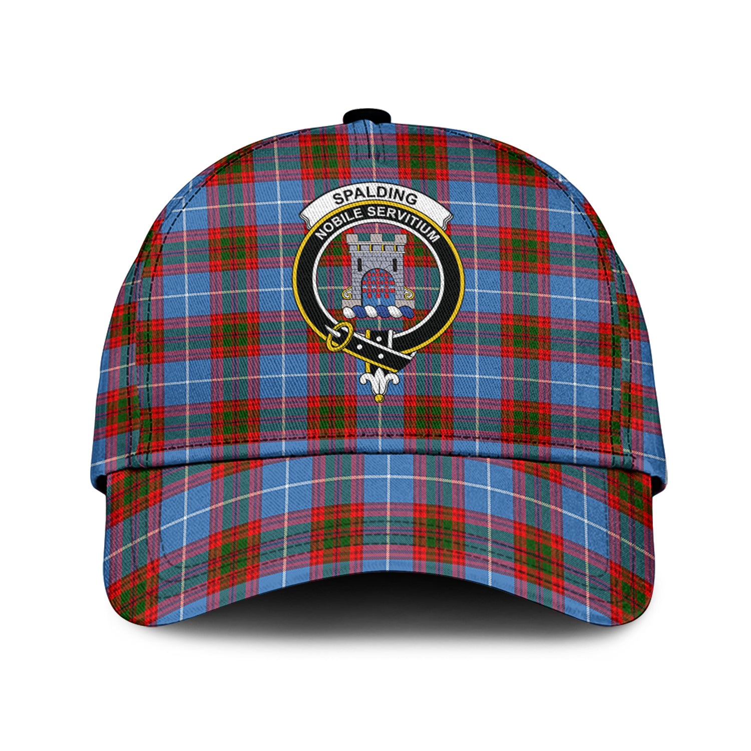 spalding-tartan-classic-cap-with-family-crest