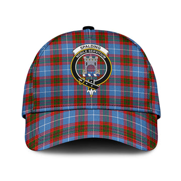 Spalding Tartan Classic Cap with Family Crest