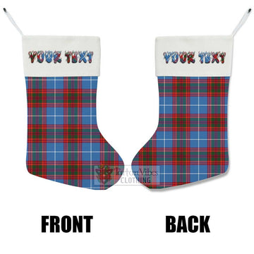 Spalding Tartan Christmas Stocking with Personalized Text - Tartan Vibes Clothing
