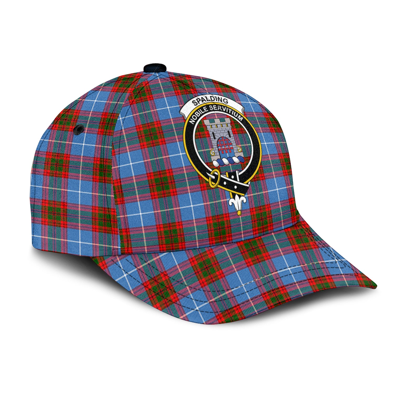 spalding-tartan-classic-cap-with-family-crest