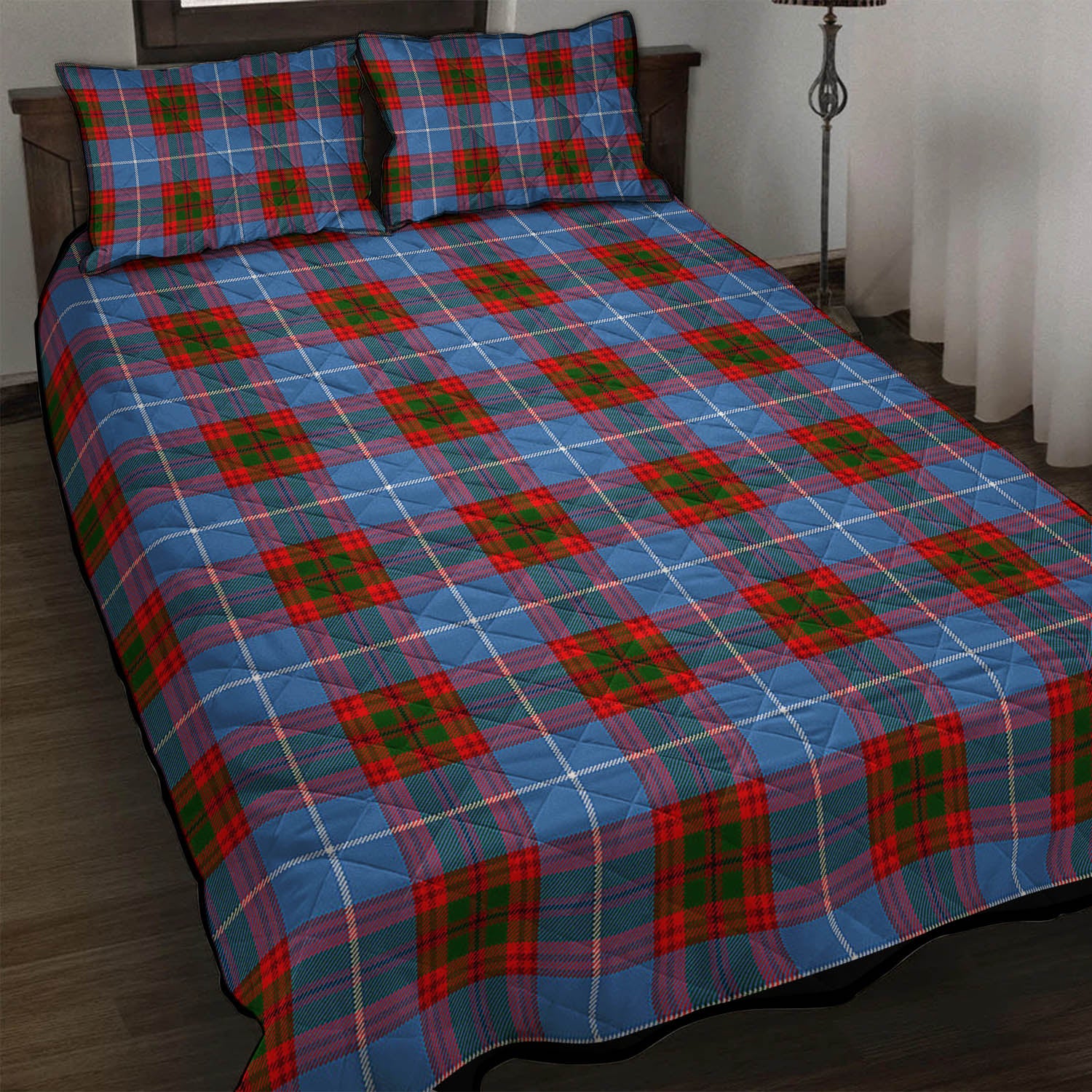 Spalding Tartan Quilt Bed Set - Tartan Vibes Clothing