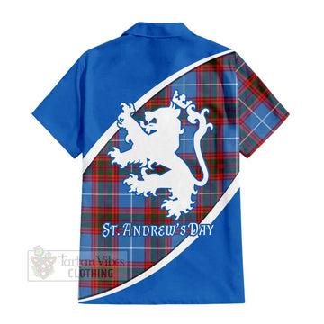 Spalding Family Crest Tartan Hawaiian Shirt Celebrate Saint Andrew's Day in Style - Tartan Vibes Clothing