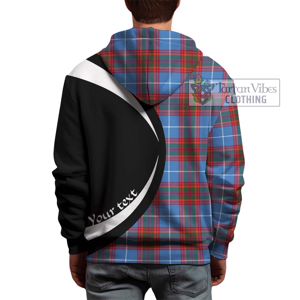 Spalding Tartan Hoodie with Family Crest Circle Style - Tartan Vibes Clothing