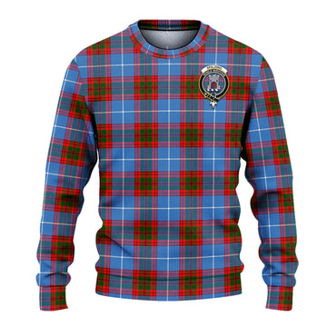 Spalding Tartan Ugly Sweater with Family Crest - Tartan Vibes Clothing