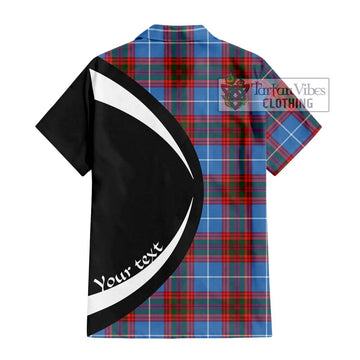 Spalding Tartan Hawaiian Shirt with Family Crest Circle Style - Tartan Vibes Clothing