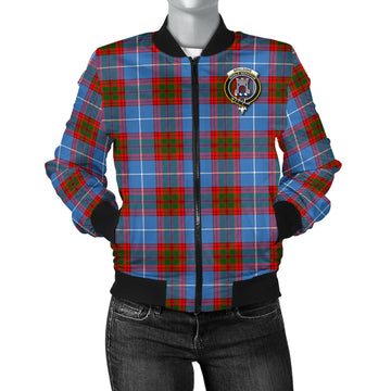 Spalding Tartan Bomber Jacket with Family Crest