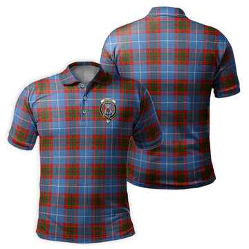 Spalding Tartan Men's Polo Shirt with Family Crest
