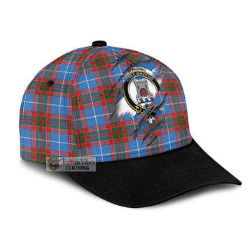 Spalding Tartan Classic Cap with Family Crest In Me Style