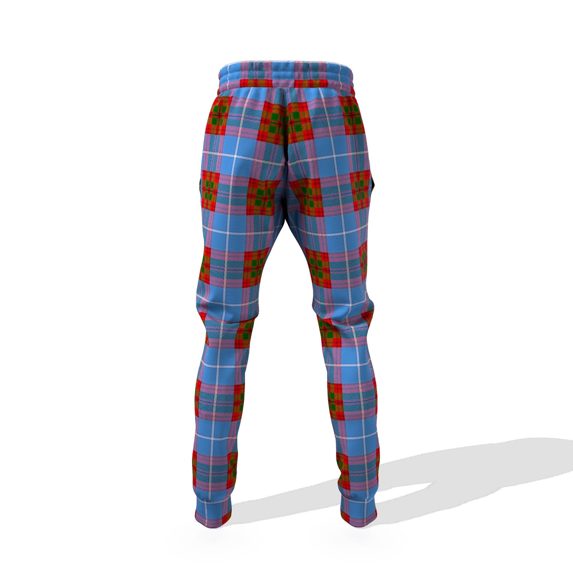 Spalding Tartan Joggers Pants with Family Crest 6XL - Tartan Vibes Clothing