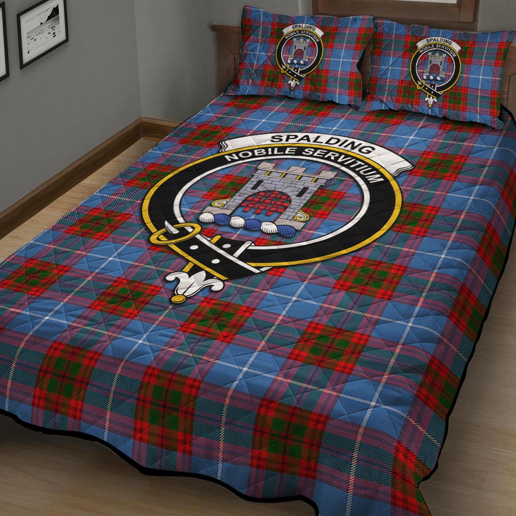 Lumsden Tartan Crest Bedding Set - Luxury Style