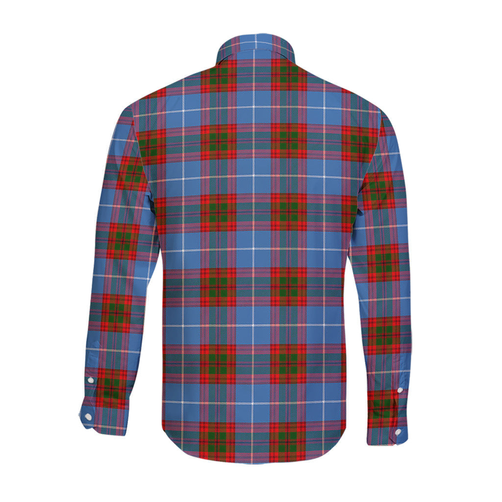 spalding-tartan-long-sleeve-button-up-shirt-with-family-crest