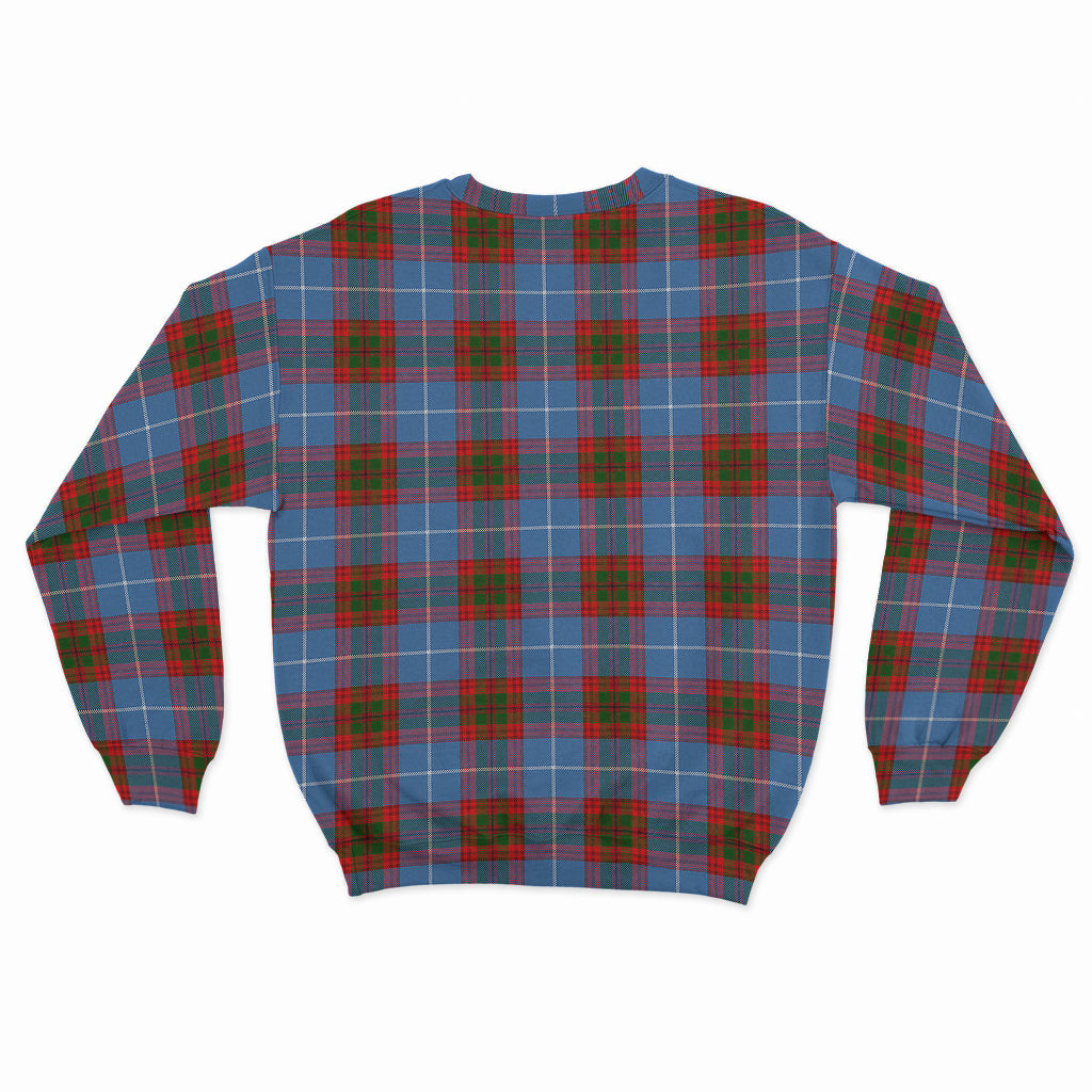 Spalding Tartan Sweatshirt with Family Crest - Tartan Vibes Clothing