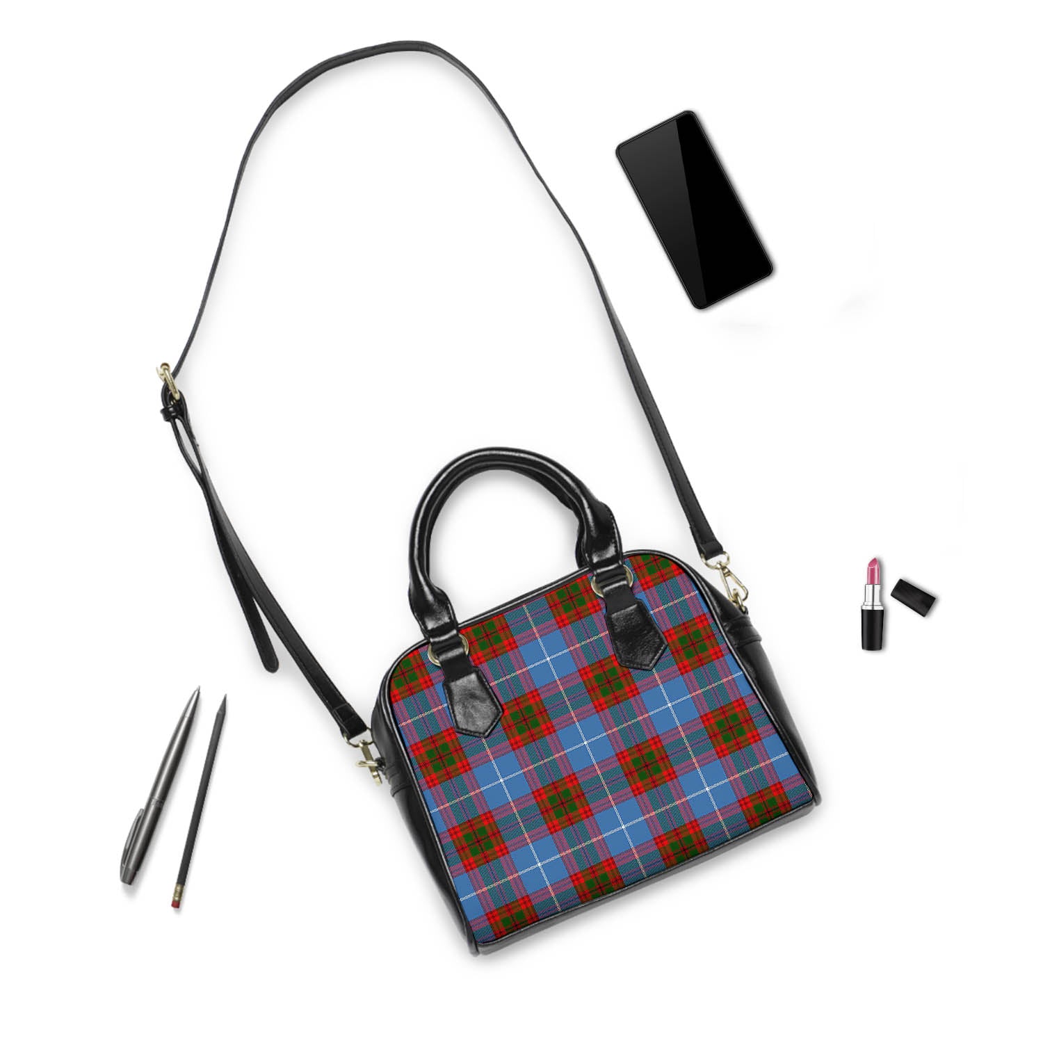 Spalding Tartan Shoulder Handbags - Tartan Vibes Clothing