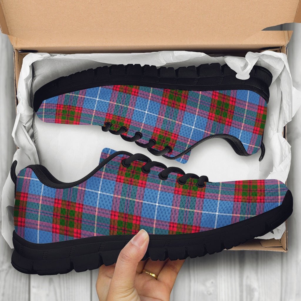 Spalding Tartan Sneakers - Tartan Vibes Clothing