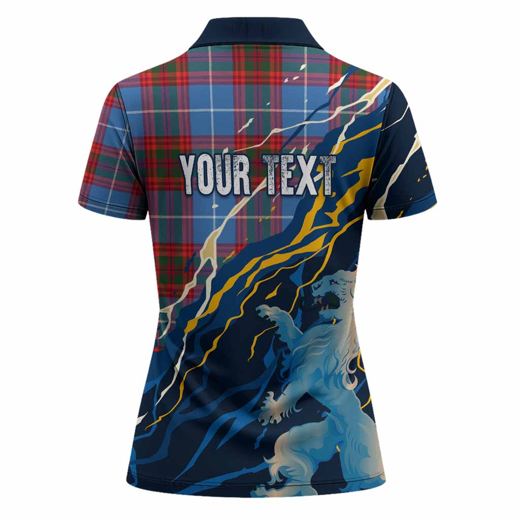 Spalding Scotland Tartan Women Polo Shirt WC2026 Football - We'll Be Coming