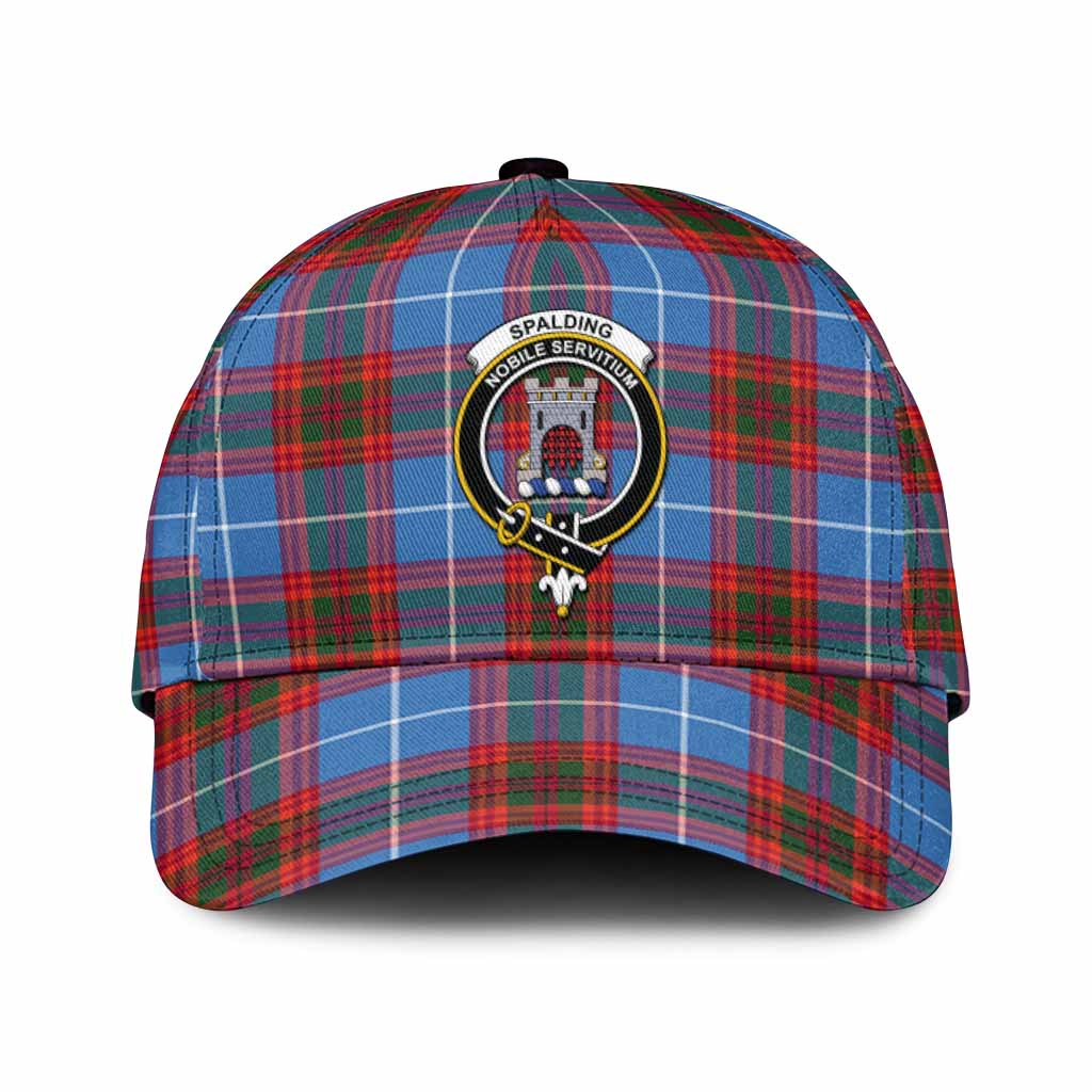Spalding Tartan Classic Cap with Family Crest