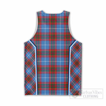 Spalding Tartan Crest Men Tank Top Scotland Coat of Arm Flag Style - Tartan Vibes Clothing
