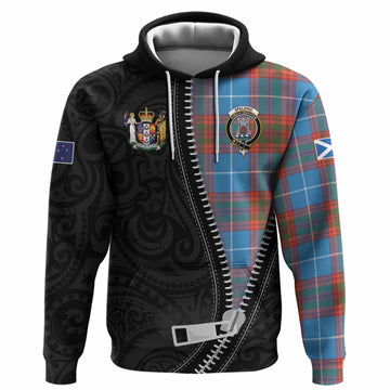 Spalding Tartan Hoodie New Zealand Pattern Unique Zipper Stylized