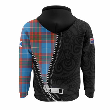 Spalding Tartan Hoodie New Zealand Pattern Unique Zipper Stylized