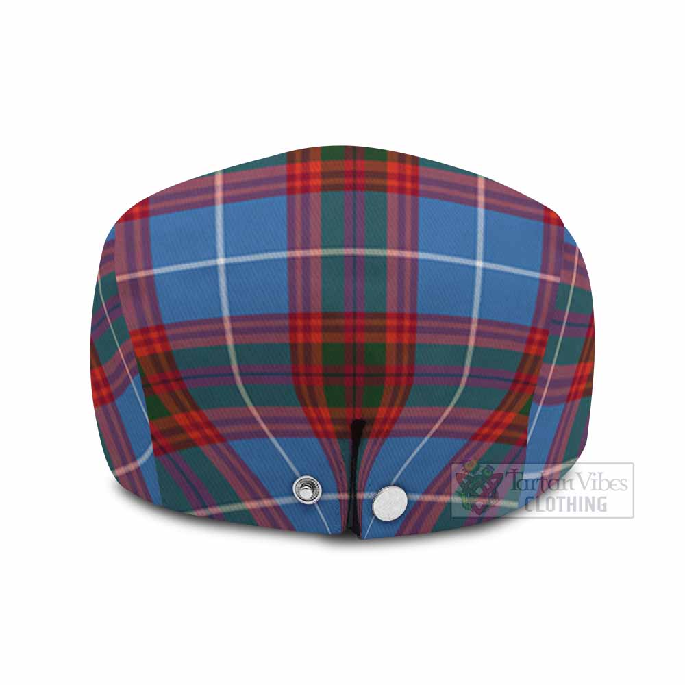 Spalding Tartan Jeff Cap, Tartan Flat Cap