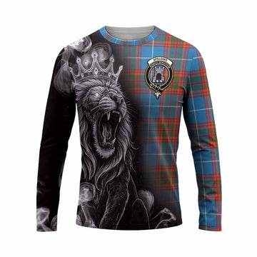 Spalding Tartan Long Sleeve T-Shirt Roaring Lion Heritage