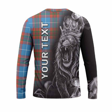 Spalding Tartan Long Sleeve T-Shirt Roaring Lion Heritage