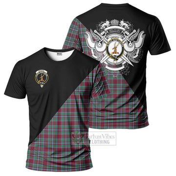 Spence Tartan T-Shirt with Family Crest and Military Logo Style Kid's Shirt - Tartan Vibes Clothing