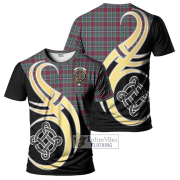 Spence Tartan T-Shirt with Family Crest and Celtic Symbol Style Kid's Shirt - Tartan Vibes Clothing