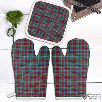 Spence Tartan Combo Oven Mitt & Pot-Holder Combo 2 Oven Mitt & 1 Pot-Holder Black - Tartan Vibes Clothing