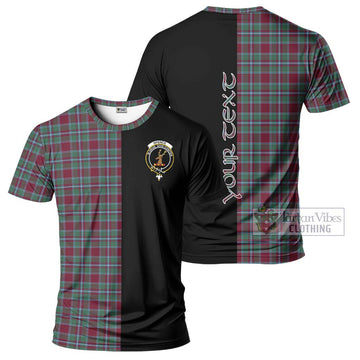 Spence Tartan T-Shirt with Family Crest and Half Of Me Style Kid's Shirt - Tartan Vibes Clothing