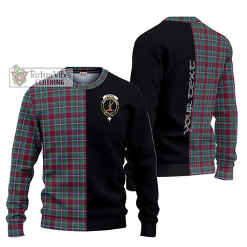Spence Tartan Ugly Sweater with Family Crest and Half Of Me Style Unisex - Tartan Vibes Clothing