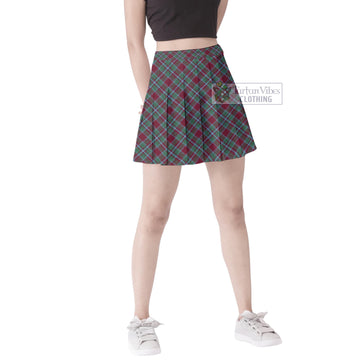 Tartan Vibes Clothing Spence Tartan Women's Plated Mini Skirt