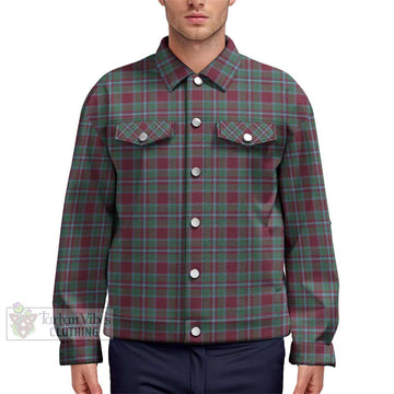 Spence Tartan Unisex Lapel Cotton Jacket