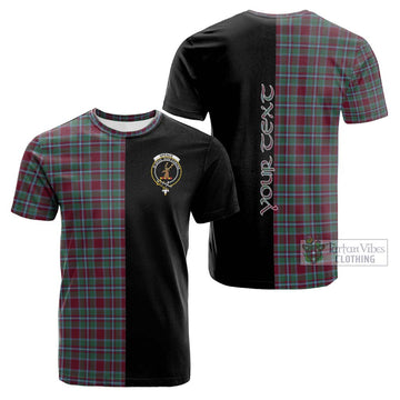Spence Tartan Cotton T-shirt with Family Crest and Half Of Me Style Kid's Shirt - Tartan Vibes Clothing