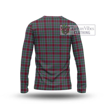 Spence Tartan Long Sleeve T-Shirt with Family Crest DNA In Me Style - Tartan Vibes Clothing