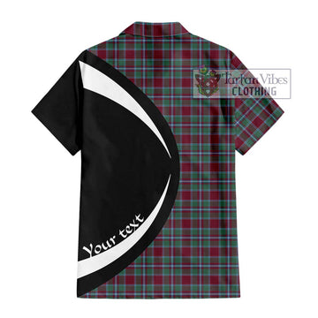 Spence Tartan Hawaiian Shirt with Family Crest Circle Style - Tartan Vibes Clothing