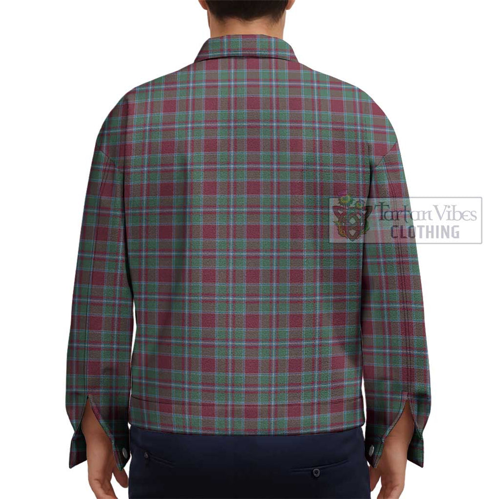 Spence Tartan Unisex Lapel Cotton Jacket - Tartan Vibes Clothing