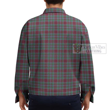 Spence Tartan Unisex Lapel Cotton Jacket