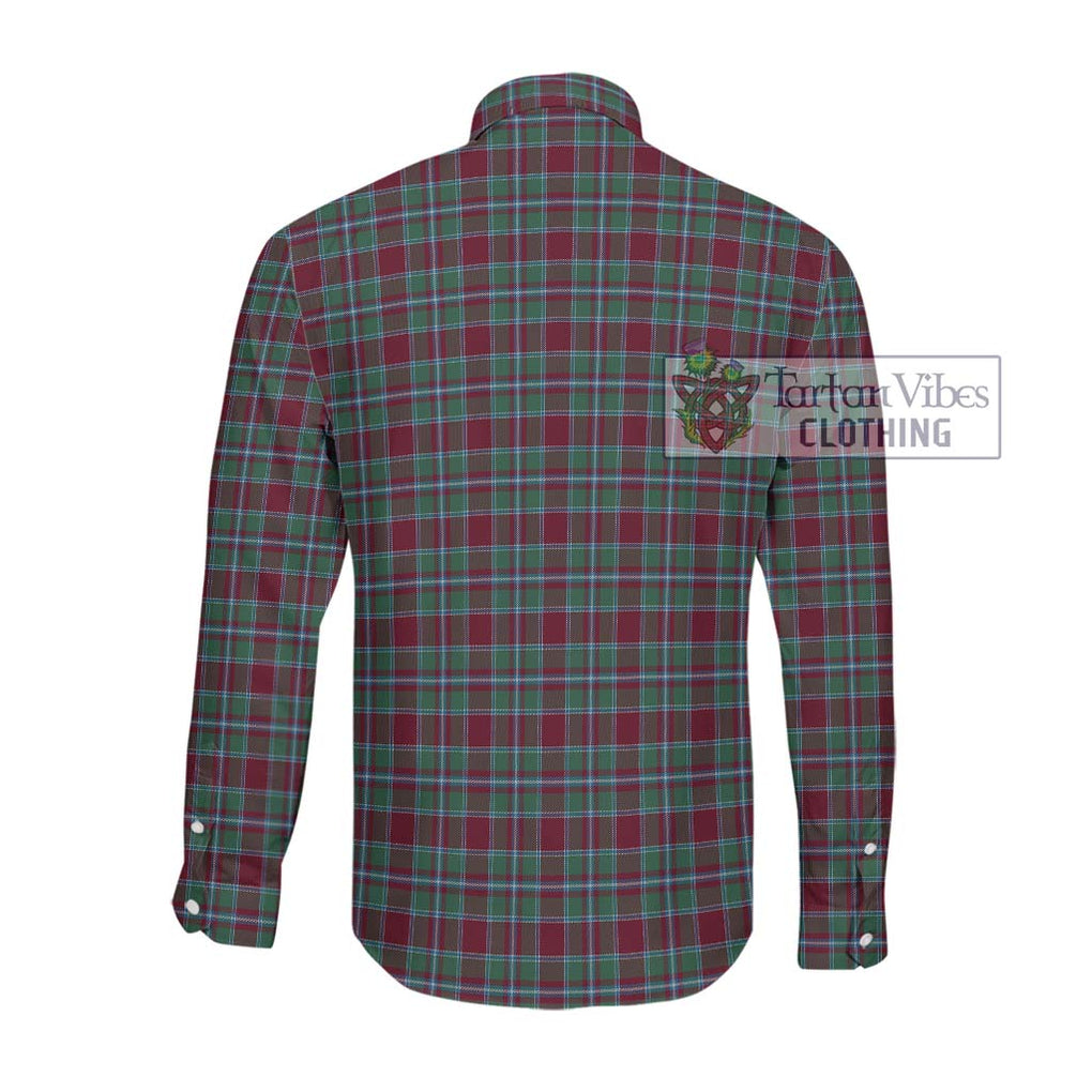 Spence Tartan Long Sleeve Button Shirt with Family Crest DNA In Me Style - Tartanvibesclothing Shop