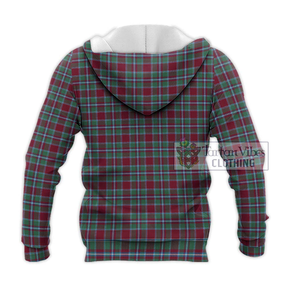 Spence Tartan Knitted Hoodie with Family Crest DNA In Me Style - Tartan Vibes Clothing
