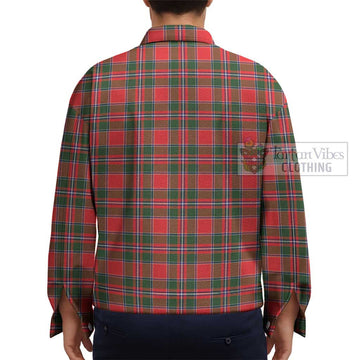 Spence Modern Tartan Unisex Lapel Cotton Jacket