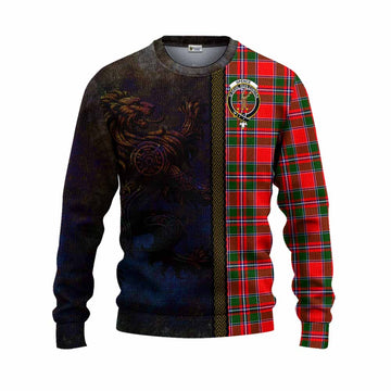 Spence (Spens) Tartan Family Crest Knitted Sweater Alba Gu Brath Be Brave Lion Ancient Style Unisex - Tartan Vibes Clothing